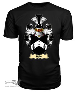 ScotsTee Tibbs Coat Of Arms Family Crest England V23 T Shirt