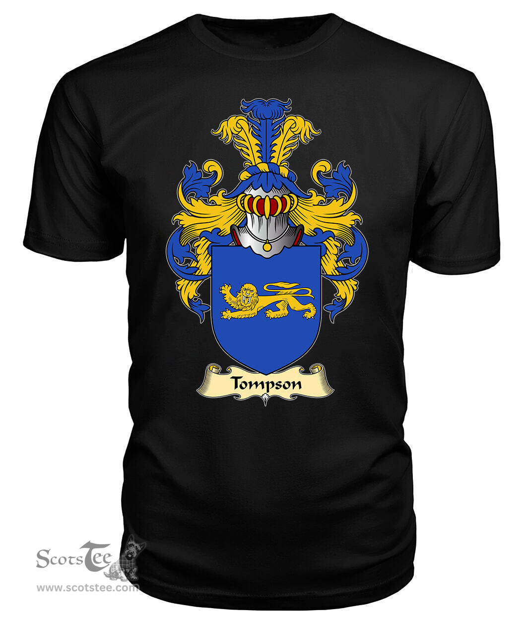 ScotsTee Tompson Coat Of Arms Family Crest England V23 T Shirt