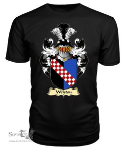 ScotsTee Welston Coat Of Arms Family Crest England V23 T Shirt
