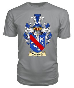 ScotsTee Wayland Coat Of Arms Family Crest England V23 T Shirt