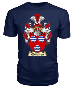 ScotsTee Waterhouse II Coat Of Arms Family Crest England V23 T Shirt