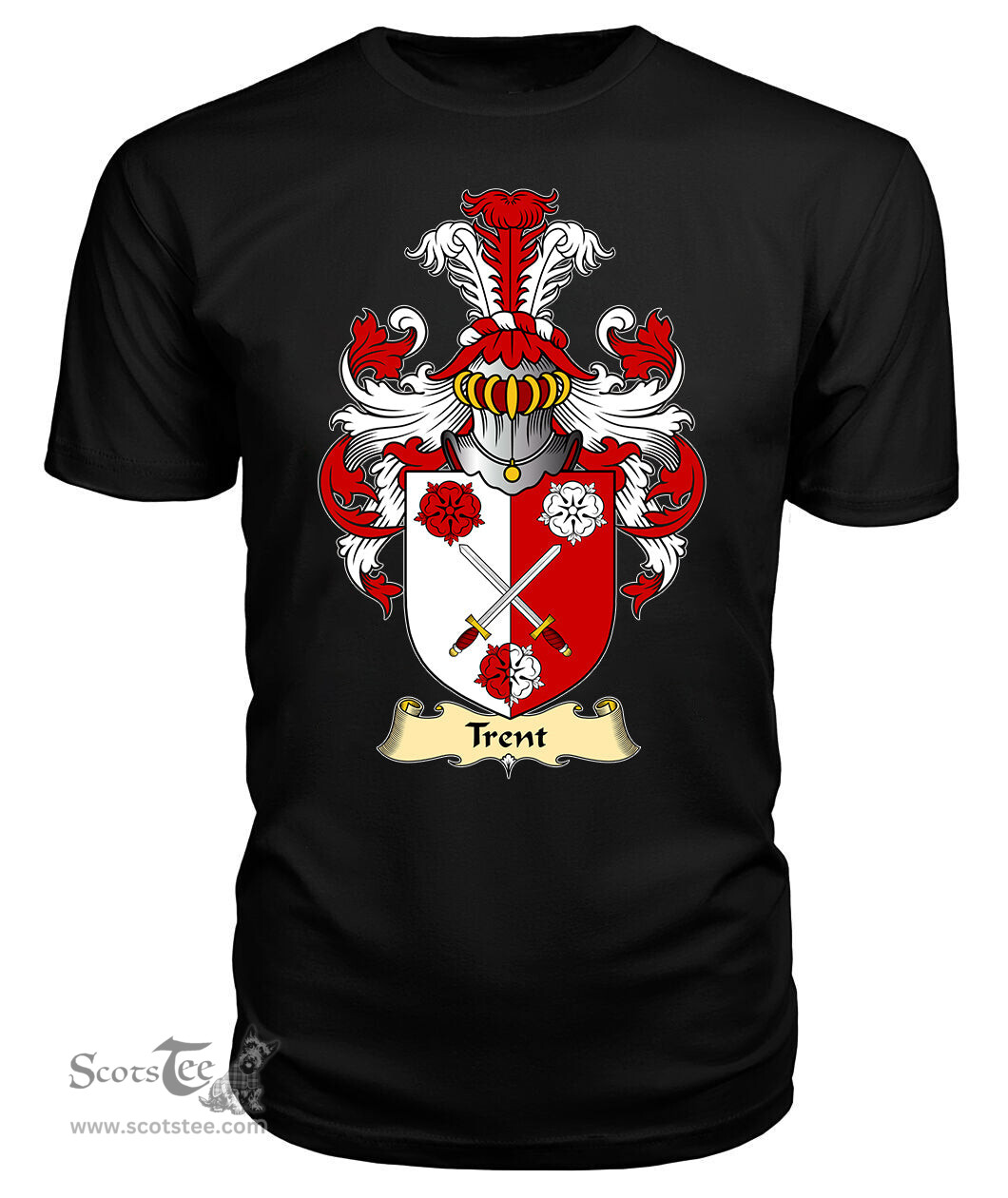 ScotsTee Trent Coat Of Arms Family Crest England V23 T Shirt