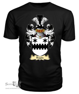 ScotsTee Twine or Twain Coat Of Arms Family Crest England V23 T Shirt