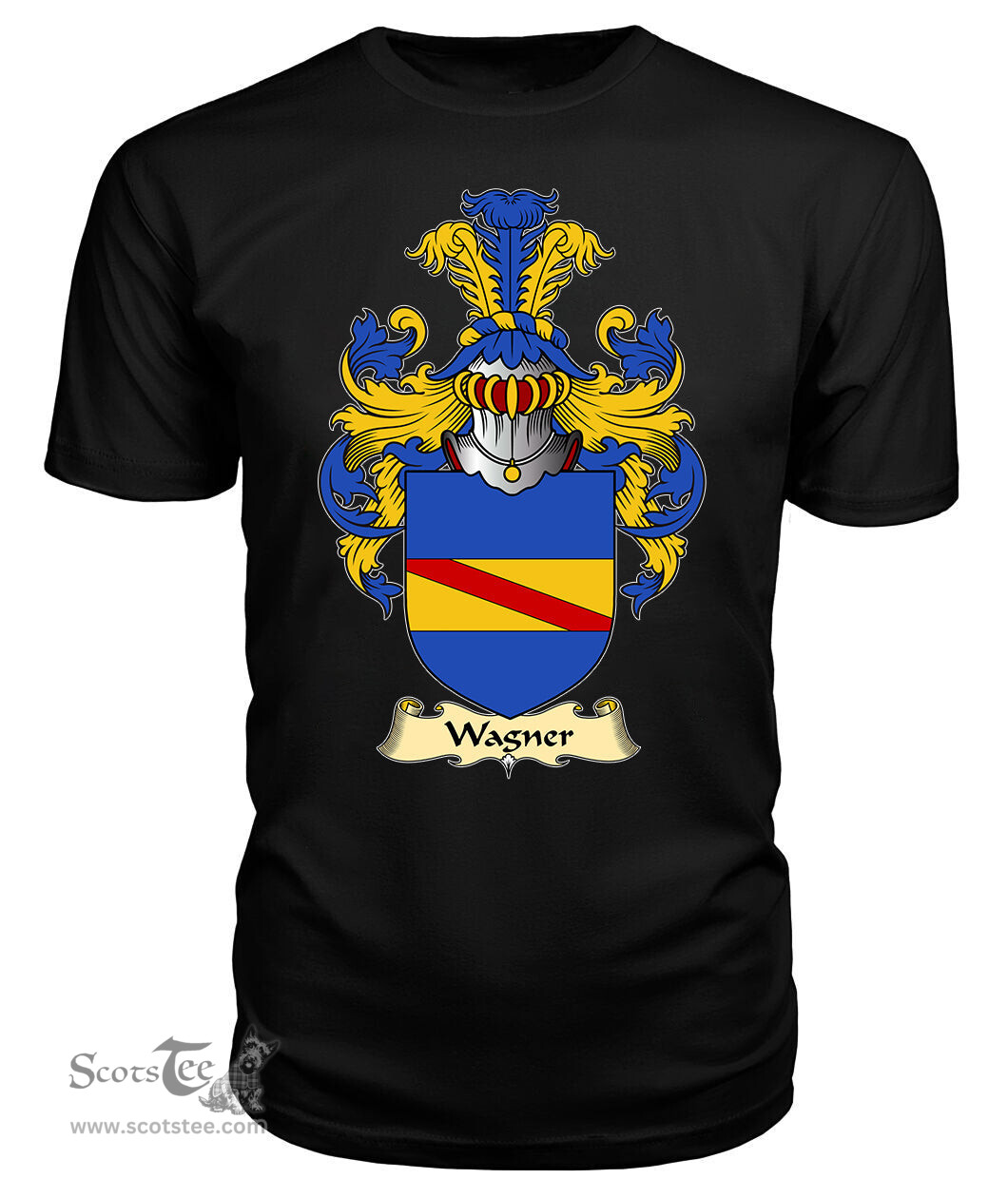 ScotsTee Wagner Coat Of Arms Family Crest England V23 T Shirt