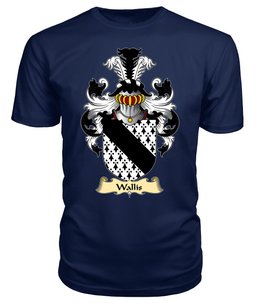 ScotsTee Wallis I Coat Of Arms Family Crest England V23 T Shirt