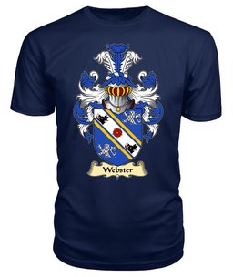 ScotsTee Webster I Coat Of Arms Family Crest England V23 T Shirt