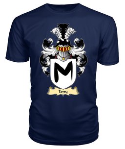 ScotsTee Tony Coat Of Arms Family Crest England V23 T Shirt