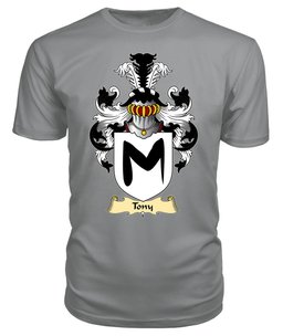 ScotsTee Tony Coat Of Arms Family Crest England V23 T Shirt