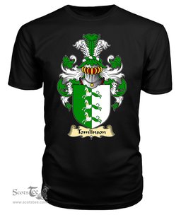 ScotsTee Tomlinson Coat Of Arms Family Crest England V23 T Shirt