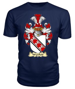 ScotsTee Wingfield or Wynfield Coat Of Arms Family Crest England V23 T Shirt