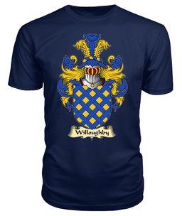 ScotsTee Willoughby Coat Of Arms Family Crest England V23 T Shirt
