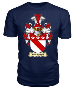 ScotsTee Whitefield or Whitfield Coat Of Arms Family Crest England V23 T Shirt