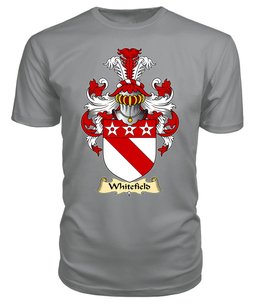ScotsTee Whitefield or Whitfield Coat Of Arms Family Crest England V23 T Shirt