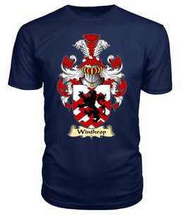 ScotsTee Winthrop Coat Of Arms Family Crest England V23 T Shirt