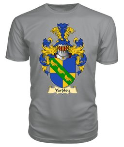 ScotsTee Yardeley or Yardley Coat Of Arms Family Crest England V23 T Shirt