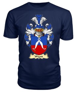 ScotsTee Wyatt Coat Of Arms Family Crest England V23 T Shirt