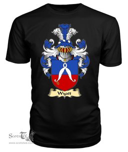 ScotsTee Wyatt Coat Of Arms Family Crest England V23 T Shirt