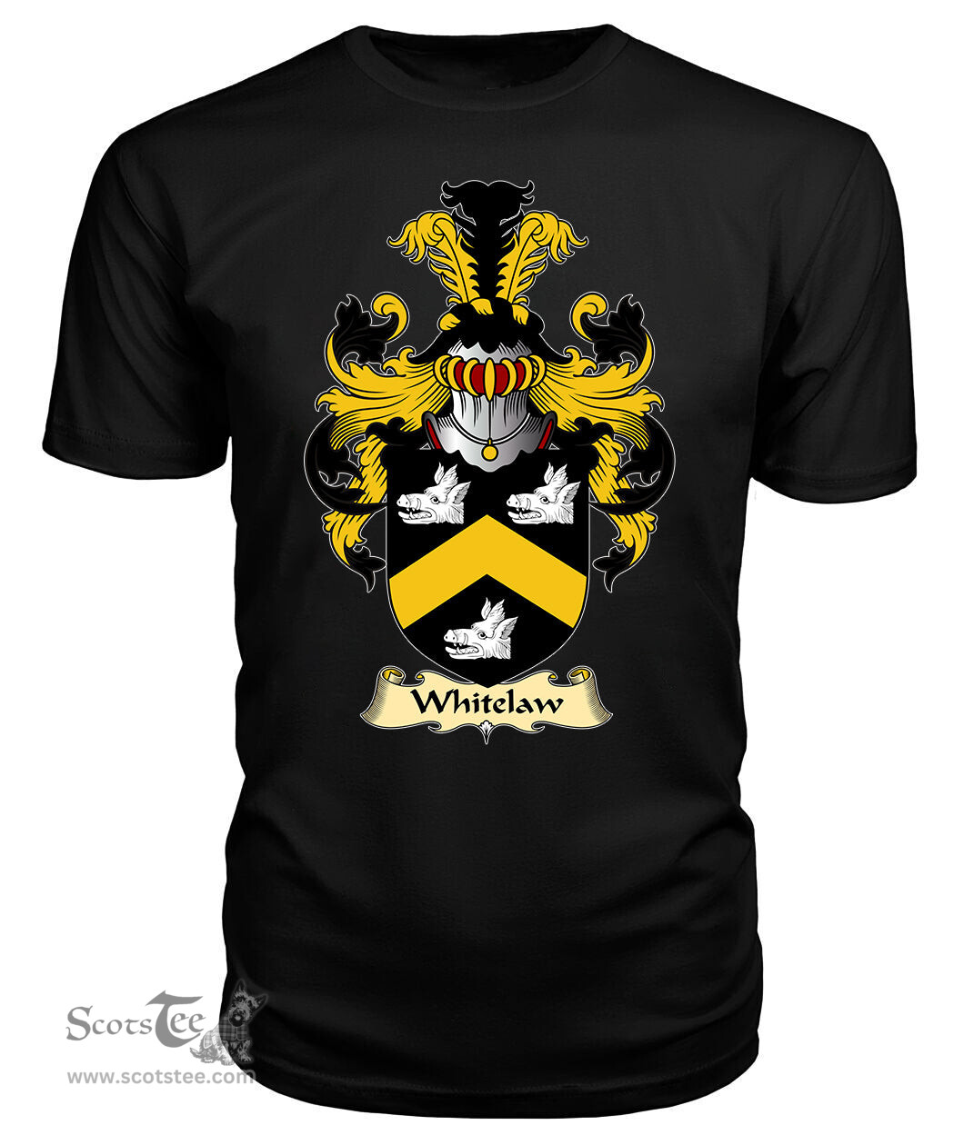 ScotsTee Whitelaw Coat Of Arms Family Crest England V23 T Shirt