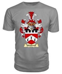ScotsTee Woodroff or Woodruff Coat Of Arms Family Crest England V23 T Shirt