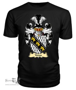 ScotsTee Yonge Coat Of Arms Family Crest England V23 T Shirt