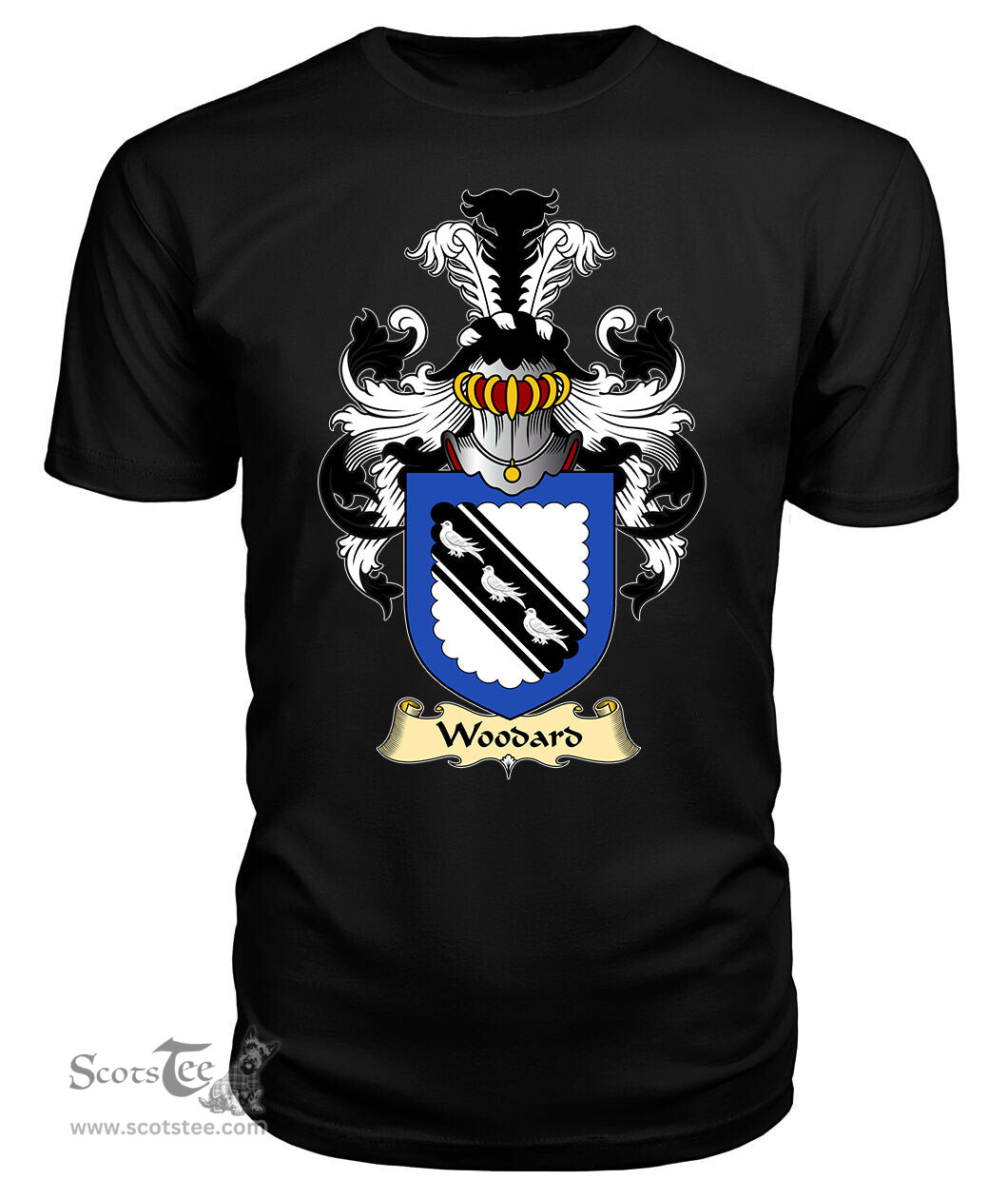 ScotsTee Woodard Coat Of Arms Family Crest England V23 T Shirt