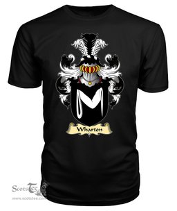 ScotsTee Wharton Coat Of Arms Family Crest England V23 T Shirt