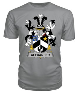 ScotsTee Alexander Coat Of Arms Family Crest Fighting Irish III T Shirt