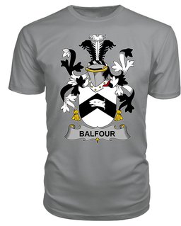 ScotsTee Balfour Coat Of Arms Family Crest Fighting Irish III T Shirt