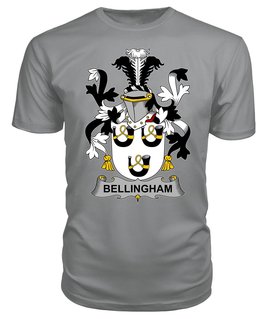 ScotsTee Bellingham Coat Of Arms Family Crest Fighting Irish III T Shirt