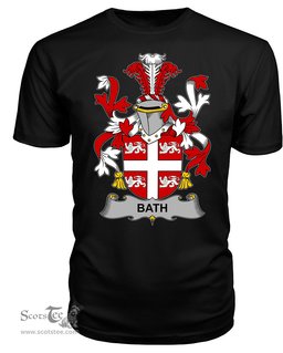 ScotsTee Bath Coat Of Arms Family Crest Fighting Irish III T Shirt