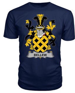 ScotsTee Bellew Coat Of Arms Family Crest Fighting Irish III T Shirt