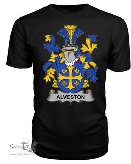 ScotsTee Alveston Coat Of Arms Family Crest Fighting Irish III T Shirt