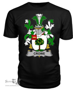 ScotsTee Crowe or McEnchroe Coat Of Arms Family Crest Fighting Irish III T Shirt