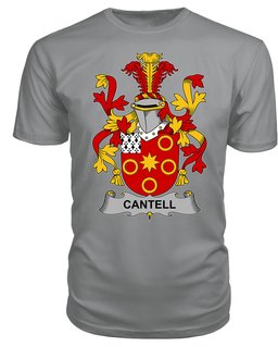 ScotsTee Cantell Coat Of Arms Family Crest Fighting Irish III T Shirt