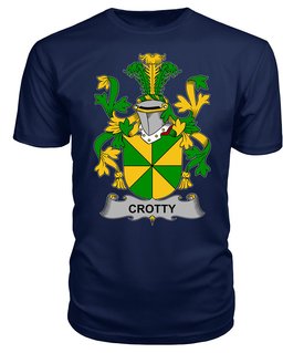 ScotsTee Crotty or O'Crotty Coat Of Arms Family Crest Fighting Irish III T Shirt