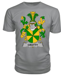 ScotsTee Crotty or O'Crotty Coat Of Arms Family Crest Fighting Irish III T Shirt