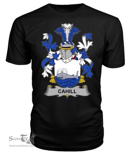 ScotsTee Cahill or O'Cahill Coat Of Arms Family Crest Fighting Irish III T Shirt