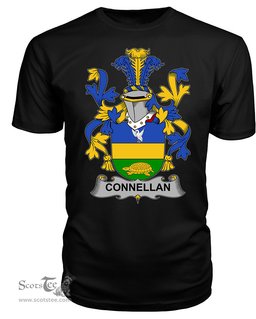 ScotsTee Connellan or O'Connellan Coat Of Arms Family Crest Fighting Irish III T Shirt