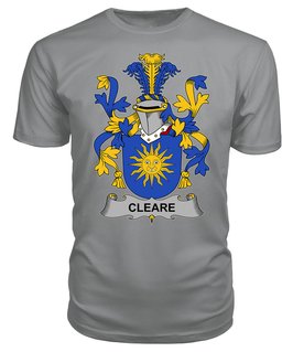 ScotsTee Cleare Coat Of Arms Family Crest Fighting Irish III T Shirt