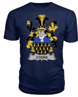 ScotsTee Cooke Coat Of Arms Family Crest Fighting Irish III T Shirt