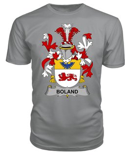 ScotsTee Boland or O'Boland Coat Of Arms Family Crest Fighting Irish III T Shirt