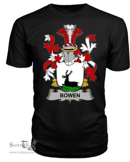 ScotsTee Bowen Coat Of Arms Family Crest Fighting Irish III T Shirt