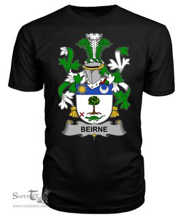 ScotsTee Beirne or O'Beirne Coat Of Arms Family Crest Fighting Irish III T Shirt