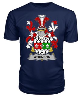 ScotsTee Atkinson Coat Of Arms Family Crest Fighting Irish III T Shirt