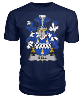 ScotsTee Bell Coat Of Arms Family Crest Fighting Irish III T Shirt