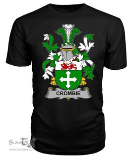 ScotsTee Crombie Coat Of Arms Family Crest Fighting Irish III T Shirt