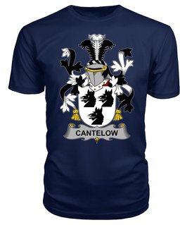 ScotsTee Cantelow (e) Coat Of Arms Family Crest Fighting Irish III T Shirt
