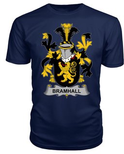 ScotsTee Bramhall Coat Of Arms Family Crest Fighting Irish III T Shirt