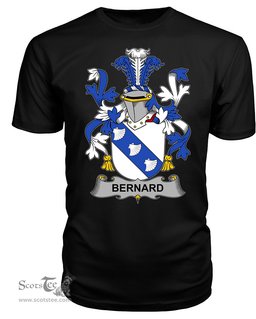 ScotsTee Bernard Coat Of Arms Family Crest Fighting Irish III T Shirt