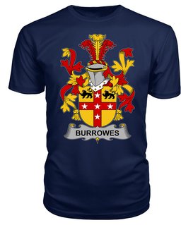 ScotsTee Burrowes Coat Of Arms Family Crest Fighting Irish III T Shirt